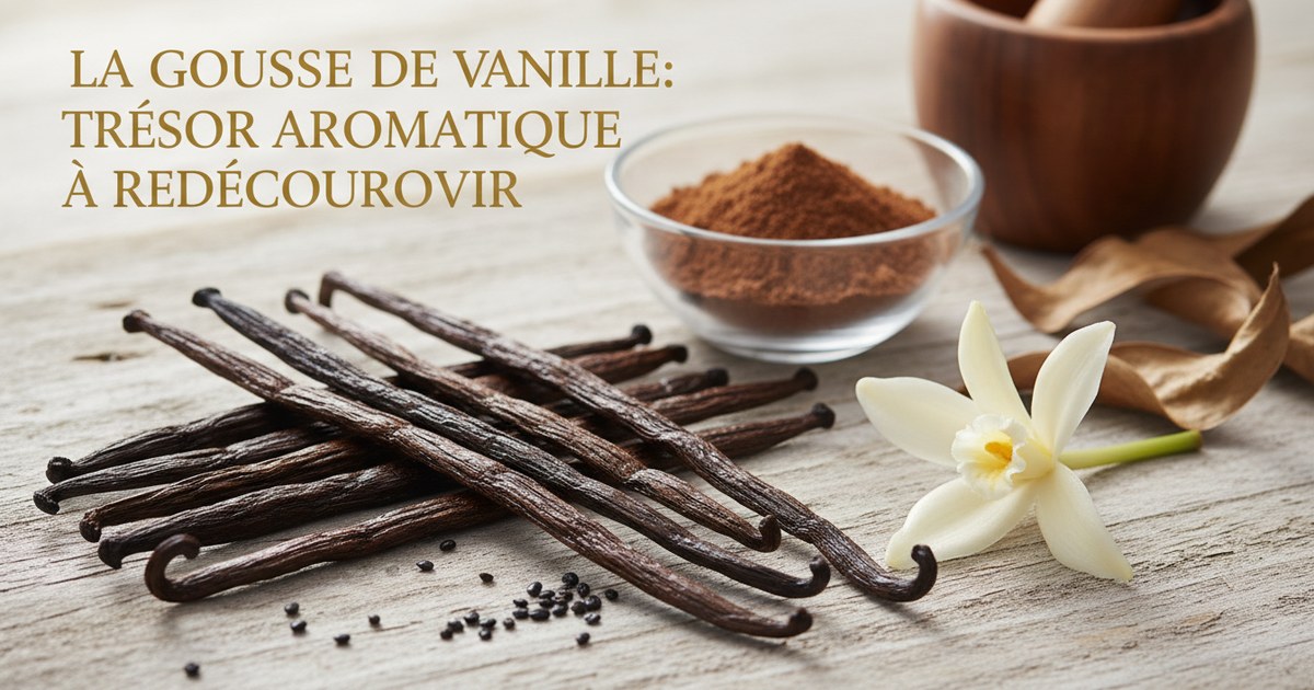 La gousse de vanille : trésor aromatique à redécouvrir