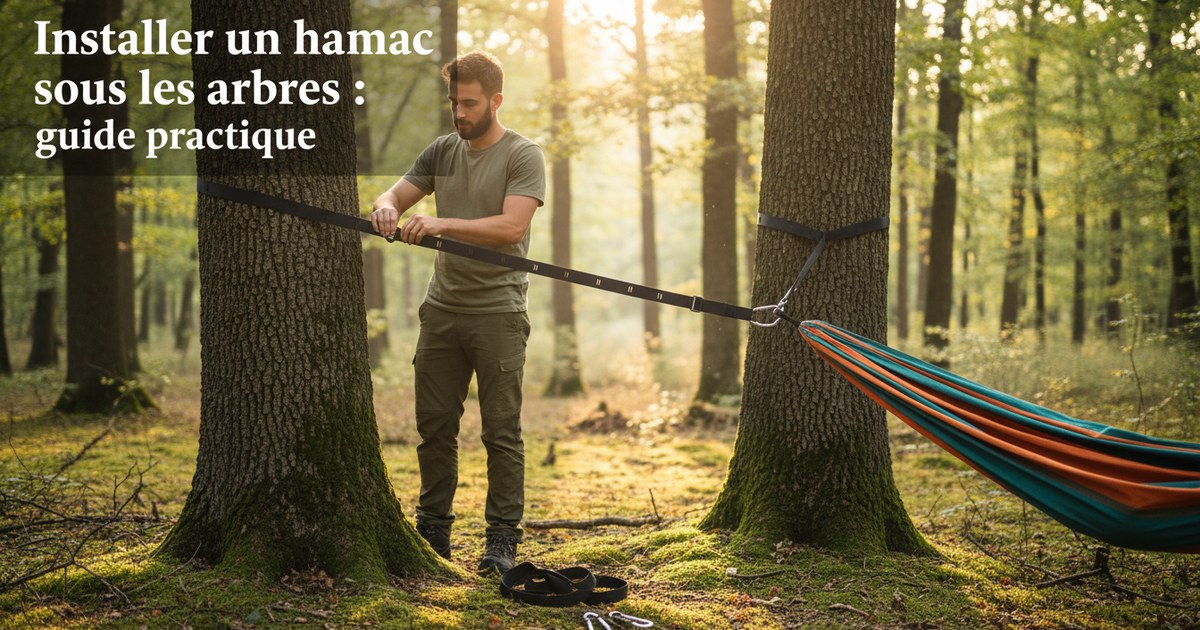 Installer un hamac sous les arbres : guide pratique