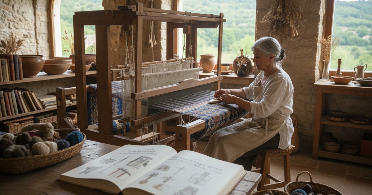 Le tissage sur métier : redécouvrir un art ancestral